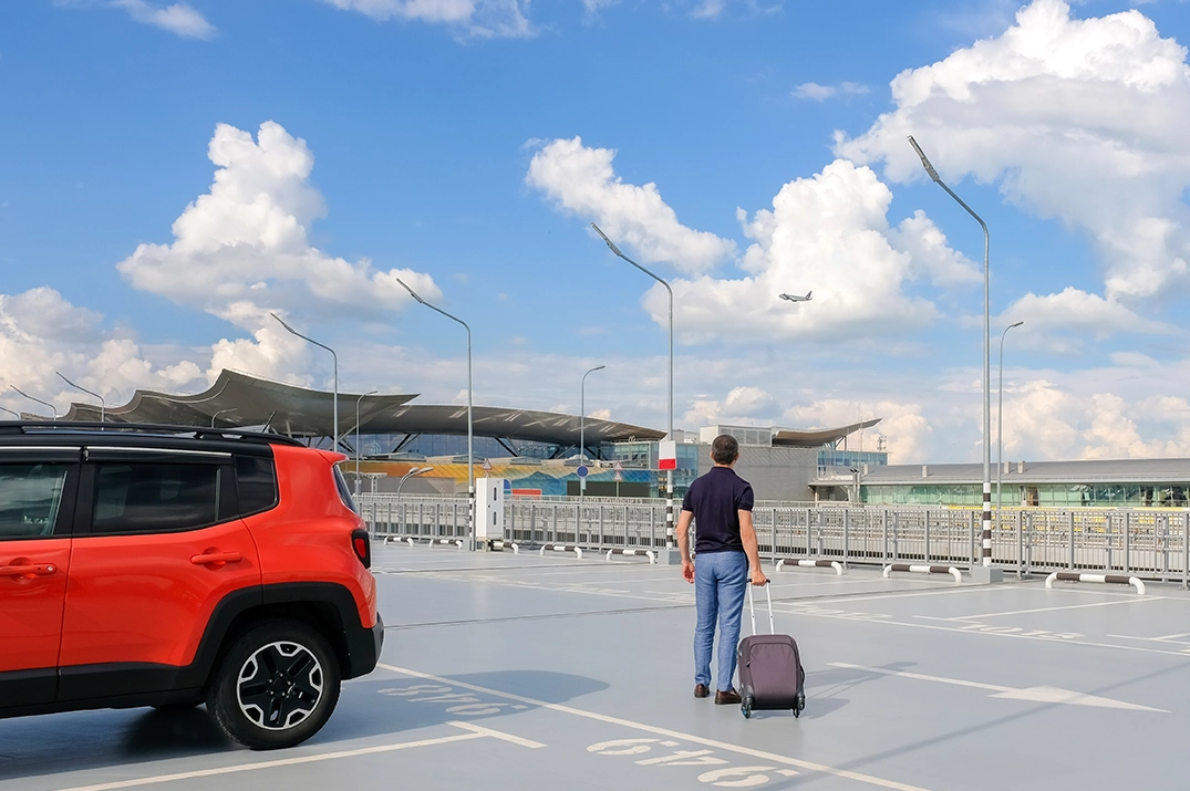 long-term parking at Abu Dhabi airport cost