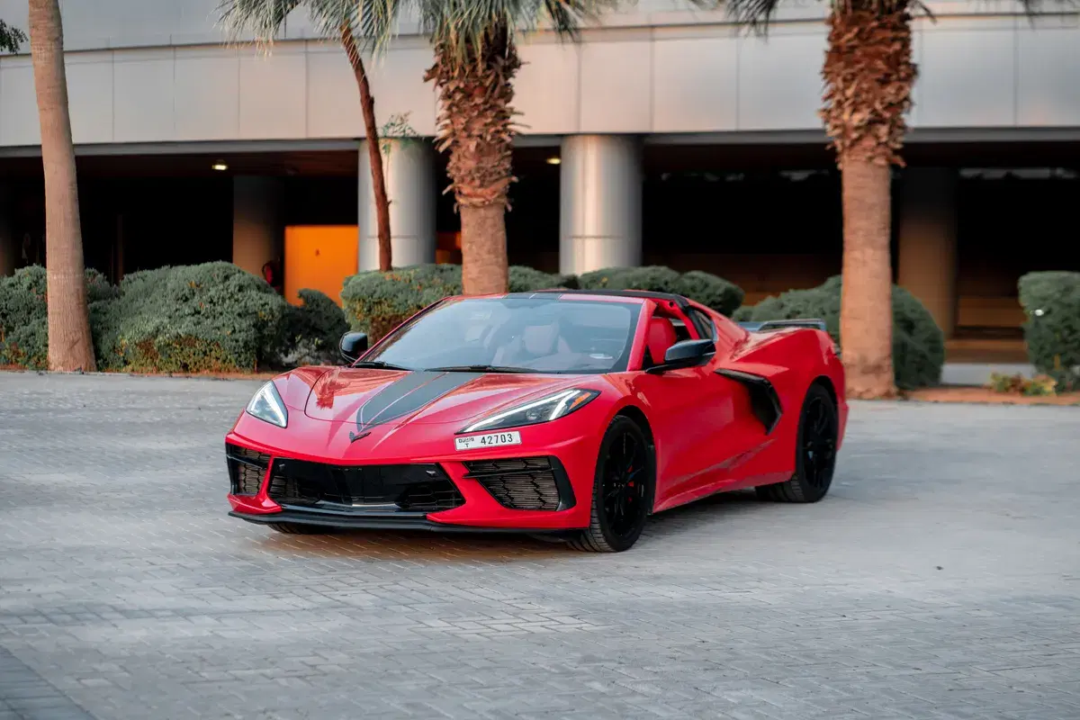 Chevrolet Corvette Stingray 2023 available through primerentalcar.com