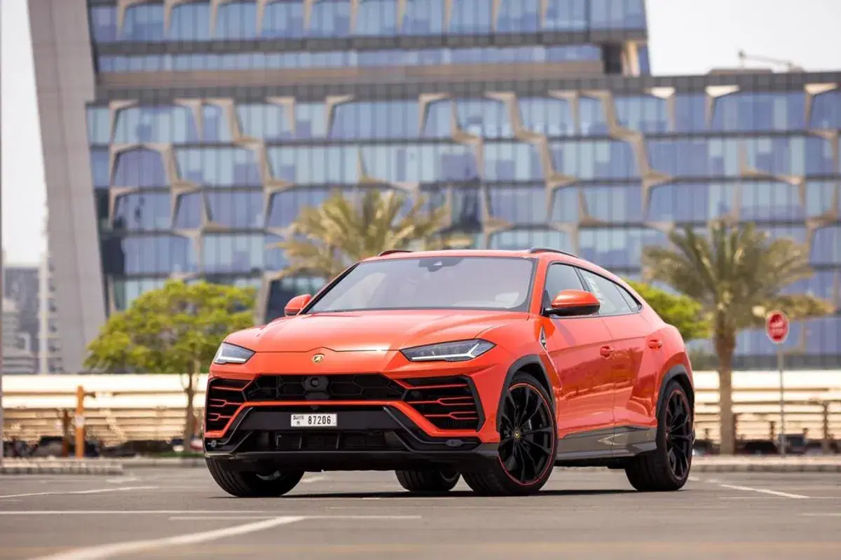 Lamborghini Urus SUV available through primerentalcar.com