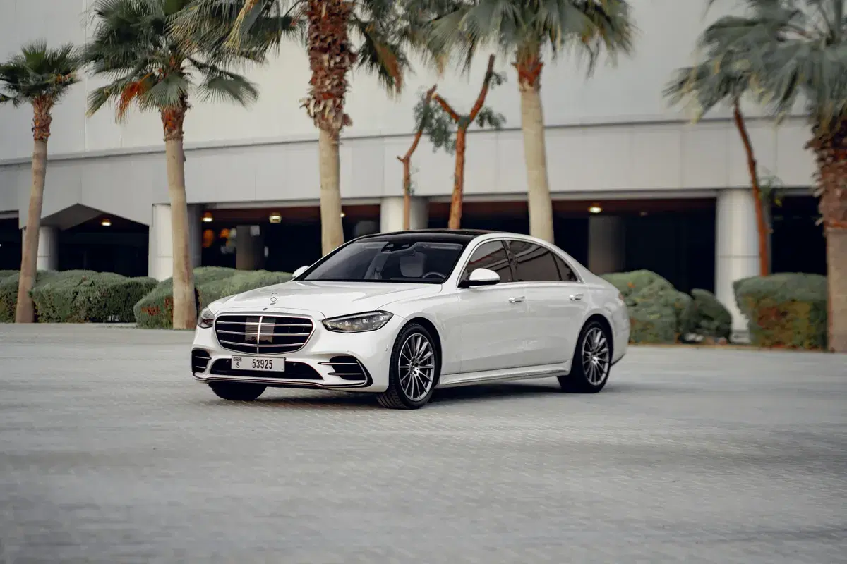 Mercedes S-Class S500 available through primerentalcar.com