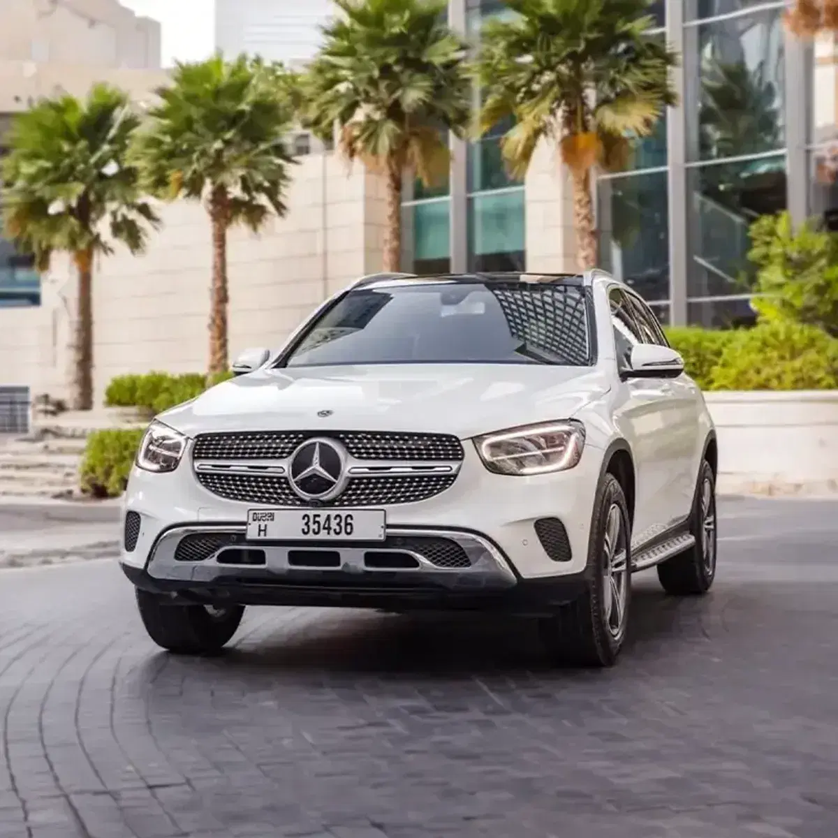 Mercedes GLC 300 available through primerentalcar.com