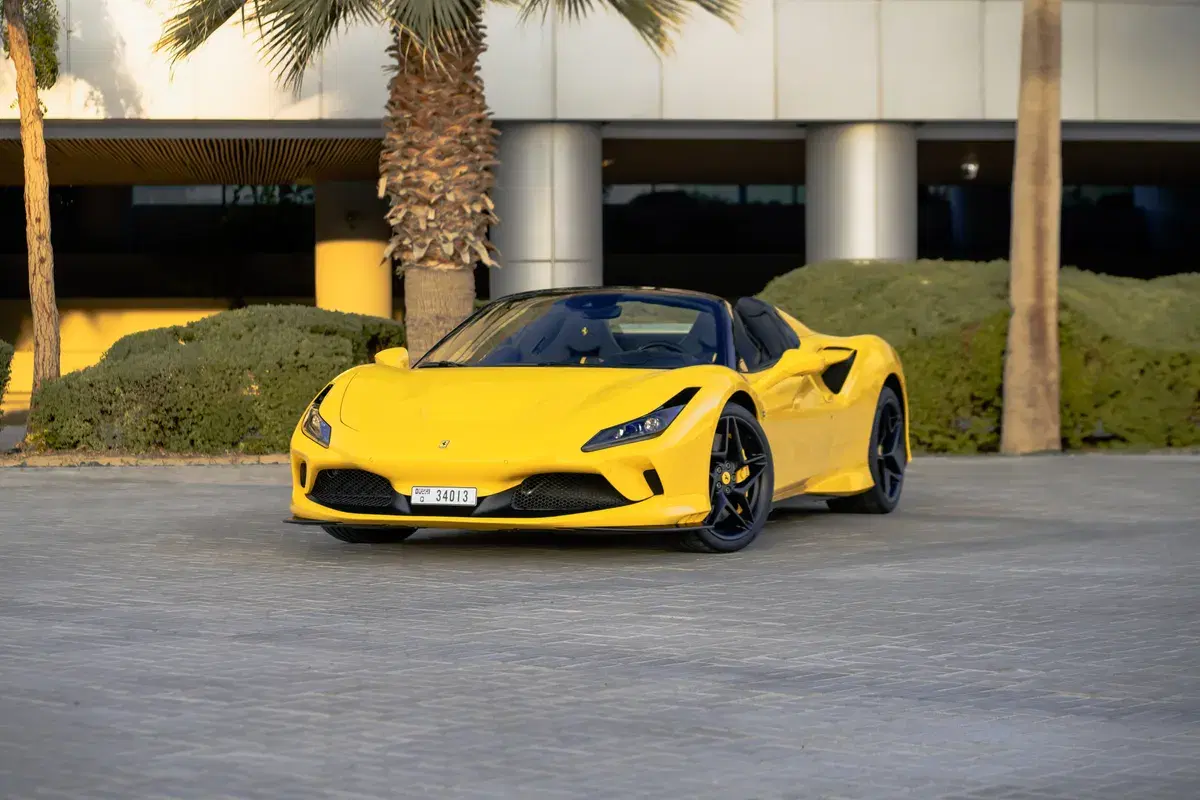Ferrari F8 Spider available through primerentalcar.com
